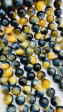 8 mm Blue Tiger Eye Round Beads 40 cm Length AAA quality - Natural Tiger Eye Beads