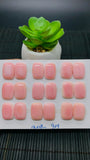 Queen Conch Shell Rectangle Cabs • 13x18 mm Size • Pack of 2 Pcs • AAA Quality • Flat Back • Queen Conch Cabochons