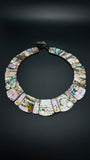Abalone Shell Necklace -Fancy Shape - AAA Quality- Length 18'' Natural Abalone Shell Jewellery - Shell Necklace