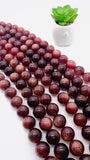 Strawberry Quartz Round Beads - 20 mm Size - Length 40 cm - Natural Strawberry Quartz Beads