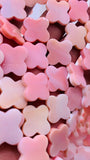 Queen Conch Shell Flower Beads • 18x18 mm Size • Length 40 cm • AAA Quality • Natural Pink Queen Conch Shell Beads