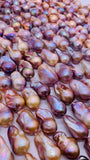 Pink Baroque Freshwater Pearl - Size Approximate 24-27x15-17 MM AAA Quality - Natural Freshwater pearl