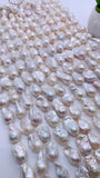 Freshwater Pearl Baroque Beads- Size 20-24 mm - AAA Quality - Length 40cm - Pearl Baroque Beads