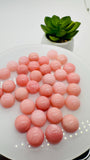 Pink Opal Round Cabs - 12 mm size - Pack of 1 Piece - AAA Quality - Natural Pink Opal Cabochon - Pink Opal Cabs