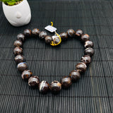 Australian Boulder Opal Beads • 16-17 mm size • Code #08 • AAA Quality • Natural Australian Opal • Rare Beads