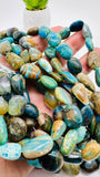 Peruvian Opal Nugget Beads • Length 16 Inch • AAA Quality • Natural Peruvian Opal beads • Origin Peru