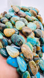Peruvian Opal Nugget Beads • Length 16 Inch • AAA Quality • Natural Peruvian Opal beads • Origin Peru