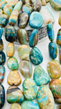 Peruvian Opal Nugget Beads • 14-15X18-20 mm • Length 16 Inch • AAA Quality • Natural Peruvian Opal beads • Origin Peru