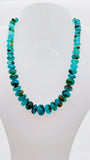 Peruvian Opal Roundel Beads • 7-16 mm Size • Length 16 Inch • AAAA Quality • Peruvian Opal Beads • Origin Peru