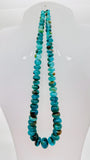 Peruvian Opal Roundel Beads • 7-16 mm Size • Length 16 Inch • AAAA Quality • Peruvian Opal Beads • Origin Peru