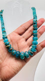 Peruvian Opal Roundel Beads • 5.5-17 mm Size • Length 16 Inch • AAAA Quality • Peruvian Opal Beads • Origin Peru