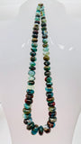 Peruvian Opal Roundel Beads • 7- 15 mm Size • Length 16 Inch • AAA Quality • Natural Peruvian Opal beads • Origin Peru