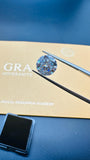 GRA Certifeid Loose Moissanite Round Cut Stone Color D VVS1 All Sizes