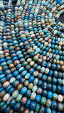Peruvian Opal Roundel Beads • 8-9 mm / 9 mm • Length 16 Inch • AA Quality • Natural Peruvian Opal Rondelle beads