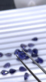 5x8 mm Iolite Pear Faceted Stone • Pack of 2 Pcs • AAA Quality • Iolite Pear Cut Stone • Iolite Stones