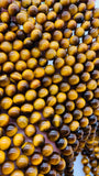 6mm Tiger Eye Round Beads 40 cm Length AAA quality - Natural Tiger Eye Beads