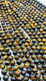 10 mm Tiger Eye Round Beads 40 cm Length A quality - Natural Tiger Eye Beads