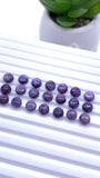 Charoite Round Cabs 6 mm - Pack of 4 Pcs - AAA Quality - Natural Charoite cabochon - Charoite Cabs