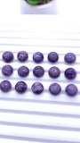 Charoite Round Cabs 8 mm - Pack of 4 Pcs - AAA Quality - Natural Charoite cabochon - Charoite Cabs
