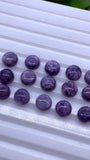 Charoite Round Cabs 6 mm - Pack of 4 Pcs - AAA Quality - Natural Charoite cabochon - Charoite Cabs