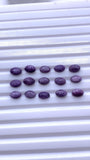 Charoite Oval Cabs 4x6 mm - Pack of 6 Pcs - AAA Quality - Natural Charoite cabochon - Charoite Cabs