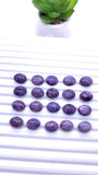 Charoite Oval Cabs 8x10 mm - Pack of 4 Pcs - AAA Quality - Natural Charoite cabochon - Charoite Cabs