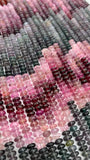Spinel Roundel Beads - 5 mm Size - AAA Quality - 13 Inch Length- Multi Spinel Rondelle Beads
