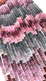 Spinel Roundel Beads - 5 mm Size - AAA Quality - 13 Inch Length- Multi Spinel Rondelle Beads