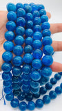 Neon Apatite Round Beads 13.5 mm Size - 40cm Length - AAAA Quality - Apatite Round Beads