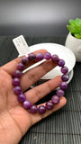 Star Ruby Bracelet • 10 mm Size • Code S9 • 7.5 Inch Length • AAA Quality • Natural Ruby Round Bracelet