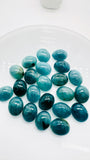 Grandidierite Oval cabs • 9x11 mm Size • Code G1 • Pack of 1 Pc • AAA Quality • Natural Grandidierite Cabochon