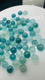 Grandidierite Round cabs • 6 mm Size • Pack of 4 Pc • AAA Quality • Natural Grandidierite Cabochon