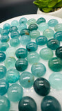 Grandidierite Round cabs • 8 mm Size • Pack of 2 Pcs • AAA Quality • Natural Grandidierite Cabochon