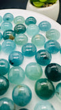 Grandidierite Round cabs • 10 mm Size • Pack of 1 Pc • AAA Quality • Natural Grandidierite Cabochon