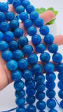 Neon Apatite Round Beads 13 mm Size - 40cm Length - AAAA Quality - Apatite Round Beads