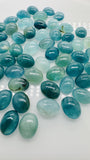 Grandidierite Oval cabs • 6x8 mm Size • Pack of 2 Pcs • AAA Quality • Natural Grandidierite Cabochon