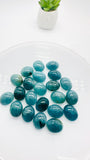 Grandidierite Oval cabs • 9x11 mm Size • Code G1 • Pack of 1 Pc • AAA Quality • Natural Grandidierite Cabochon