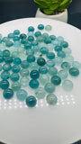 Grandidierite Round cabs • 6 mm Size • Pack of 4 Pc • AAA Quality • Natural Grandidierite Cabochon
