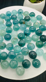 Grandidierite Round cabs • 9 mm Size • Pack of 1 Pc • AAA Quality • Natural Grandidierite Cabochon