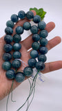 Green Kyanite Round Beads - 14 mm Size - AAA Quality - Length 44 cm- Natural Kyanite Round Beads