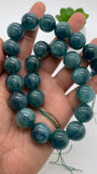 16 mm Green Kyanite Round Beads - AAA Quality - Length 44 cm- Natural Kyanite Round Beads