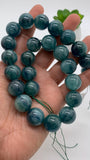 16 mm Green Kyanite Round Beads - AAA Quality - Length 44 cm- Natural Kyanite Round Beads