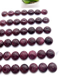 12 mm Purple Spiny Oyster Shell Round Cabs • Pack of 2 Pieces • AAA Quality • Natural Spiny Oyster Shell Cabochon