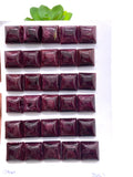 12 mm Purple Spiny Oyster Shell Square Cabs • Pack of 1 Pc • AAA Quality • Natural Spiny Oyster Shell Cabochon
