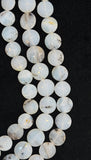 Peruvian Opal faceted coin shape 14-16mm size, Beads• Length 10 Inch • AAA Quality • Natural Peruvian Opal faceted beads.