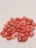 Pink Opal 7X10 mm Pear Shape, - Pack of 2 Piece - AAA Quality - Natural Pink Opal Cabochon - Pink Opal Cabs