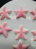 25x25mm Queen Conch Shell Carving Starfish Cabs • Pack of 1 Pc • AAA Quality • Flat Back • Queen Conch Carving Saline Starfish Cabochons