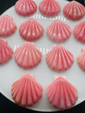 22x22 mm Queen Conch Shell Carving Sealife Cabs • Pack of 1 Pc • AAA Quality • Flat Back • Queen Conch Carving Cabochons