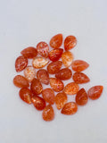 Sunstone Cabochon 5X7 mm -Pack of 5 Pieces -AAA Quality cabs- Sunstone Pear Cabochon -Natural Sunstone Cabs