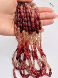 Andesine Oval Beads 8x10 mm Size - AAA Quality length 16 Inch - Andesine Oval shape.